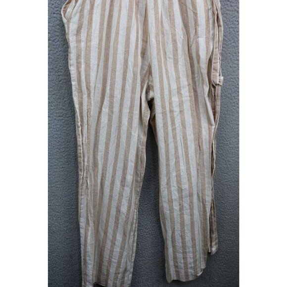 Draper James Strappy Linen Blend Jumpsuit-Size XS-Pockets - Picture 12 of 15